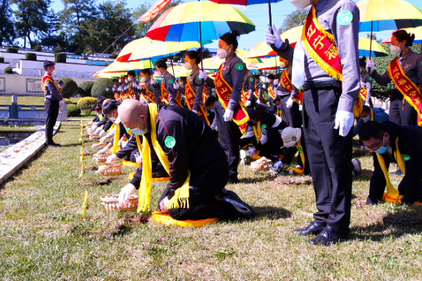 沈阳周边墓园中福山公墓推出墓地价格全免费的草坪葬